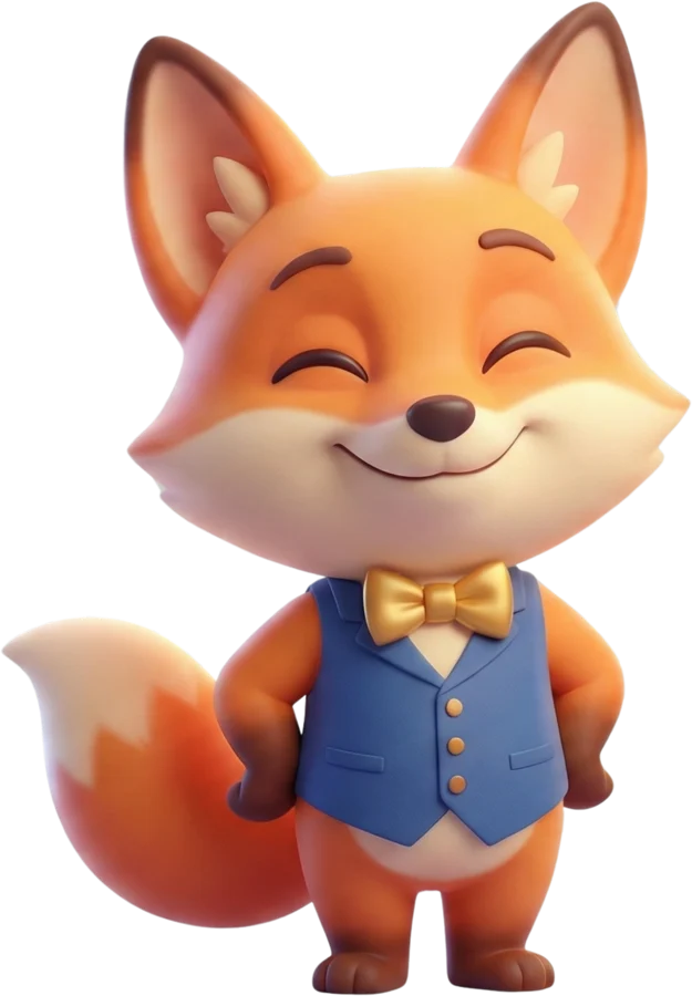 Orately fox mascot